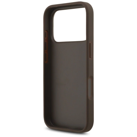 Guess 4G Big Logo Case für iPhone 17 Pro - Braun