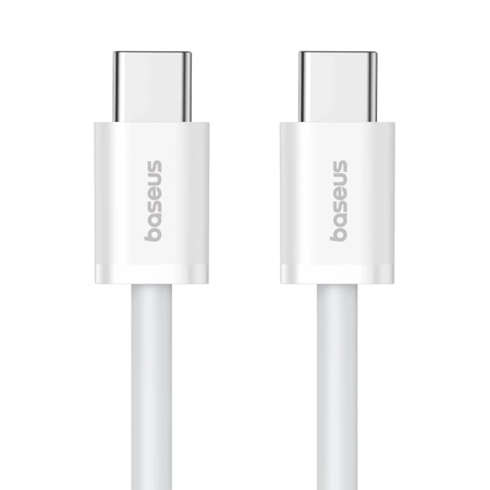 Baseus Superior Series ll USB-C - USB-C 30W 480Mb/s cable 1m - white
