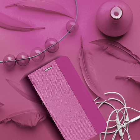 Kabura SENSITIVE Book do SAMSUNG A55 5G różowy