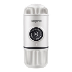 WACACO Nanopresso Portable Coffee Chill White + Case.