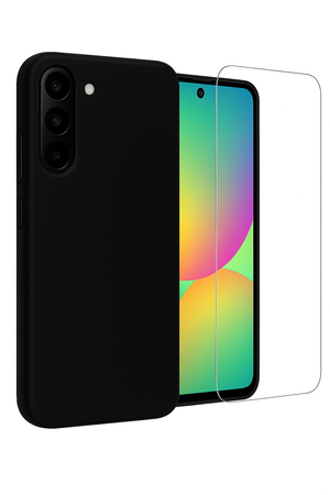 Etui do Samsung A36 / A56 czarne + Szkło