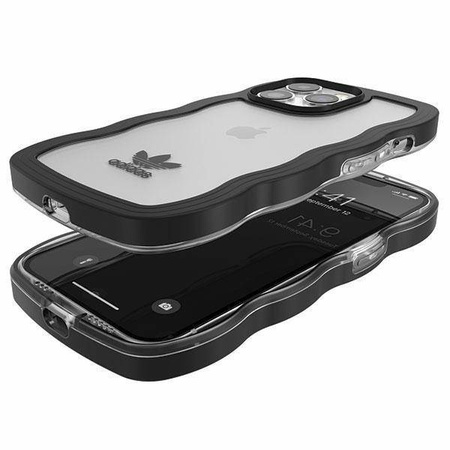 Adidas OR Wavy Case iPhone 13 Pro /13 6.1" black-transparent/black-transparent 51900
