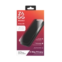 ZAGG InvisibleShield Glass Elite Privacy 360 for iPhone 16 Pro
