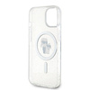 Karl Lagerfeld nakładka do iPhone 15 Plus 6,7" KLHMP15MHGKCNOT transparentna HC Magsafe IML KC Glitter
