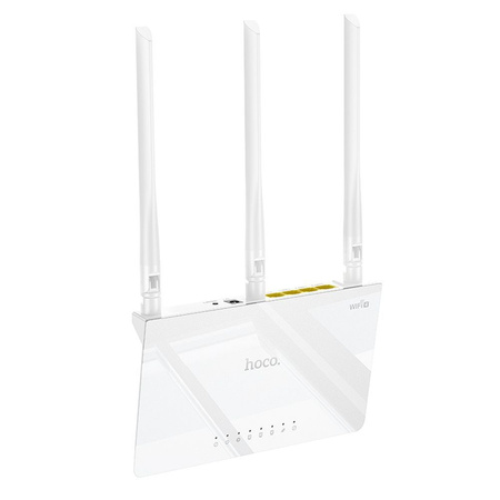 HOCO router bezprzewodowy WiFi4 HI30 biały