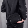 Wozinsky bicycle handlebar bag bike shoulder bag black (WBHBB-01)