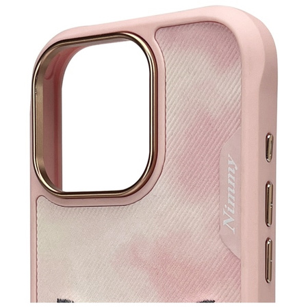 Nimmy etui iPhone 16 Pro Max 6.9          różowy/pink Big Eyed Pet 2.0 Cat