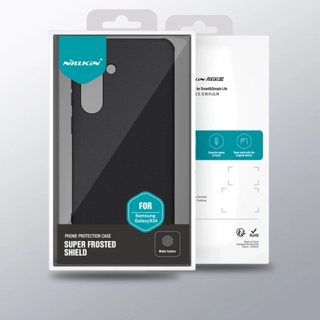 Nillkin Super Frosted Shield Pro Panzerhülle für Samsung Galaxy S24 – rot