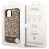 Guess GUHMP14MHGCFSEW iPhone 14 Plus 6,7&quot; braun/braune Hartschale GCube Stripes MagSafe