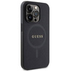 Oryginalne Etui IPHONE 14 PRO Guess Hardcase Saffiano MagSafe (GUHMP14LPSAHMCK) czarne