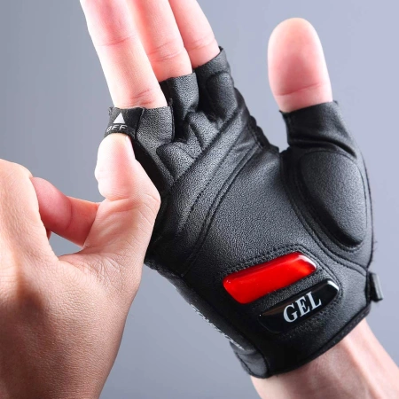 Rockbros S143-BK XXL cycling gloves with gel inserts - black