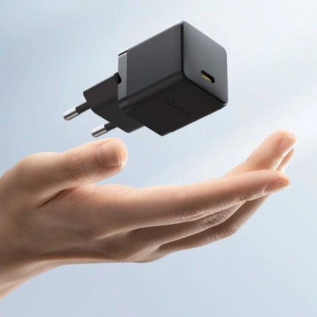 Baseus Palm 30W USB-C Wandladegerät - Weiß