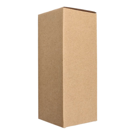 Pojemnik na chusteczki w kształcie tuby brązowy