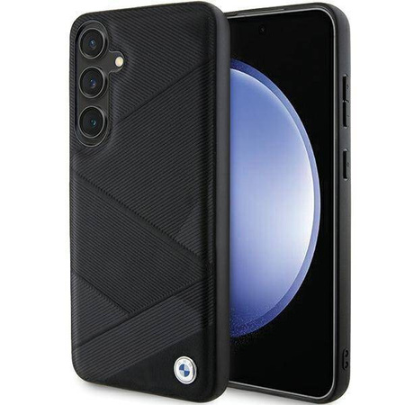 BMW BMHCS24S23RCGPK S24 S921 black/black hardcase Signature Leather Crossing Lines Pattern