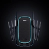 Baseus Milky Way Pro Series BS-CM023 car holder for air vent with 15W inductive charger - black