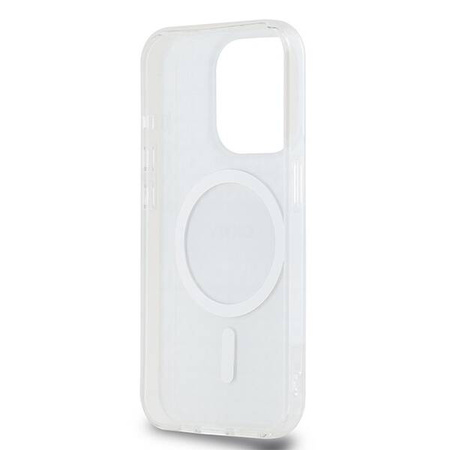 DKNY DKHMP15LHRHSEE iPhone 15 Pro 6.1" beżowy/beige hardcase IML Mono & Stripe MagSafe