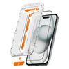Crong EasyShield 2-Pack - Szkło hartowane iPhone 15 (2 sztuki)