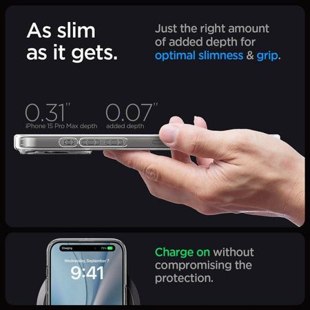 Spigen Ultra Hybrid MAG iPhone 16 Pro Max MagSafe graphite ACS07999