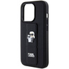 Karl Lagerfeld nakładka do iPhone 14 Pro 6,1&quot; KLHCP14LGSAKCPK HC GRIPSTAND SAFFIANO KC PINS czarna
