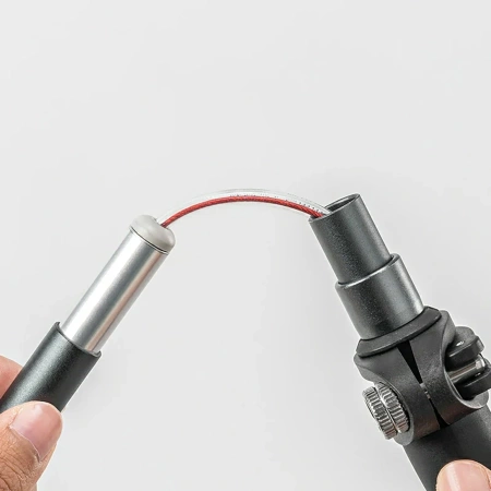 Qunature Nordic Walking Trekkingstöcke Aluminium 110 - 130 cm - Lila