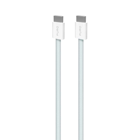 Puro Fabrik USB-C – USB-C-Kabel 1,5 m 60 W 480 Mbit/s – blau