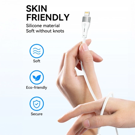 Wozinsky WSTCL2 Lightning / USB-C PD 27W cable 2 m - white