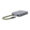 Czytnik kart USB-C Ugreen CM868, 2xSD 1xTF 170MB/s (szary)