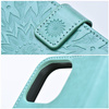 Kabura MEZZO Book do IPHONE 17 Air mandala zielony
