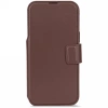 Decoded Leather Detachable Wallet Case with MagSafe for iPhone 17 Pro - Brown