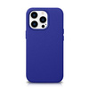 iCarer Litchi Premium Leather Case Leather Case iPhone 14 Pro Max Magnetic with MagSafe Dark Blue (WMI14220712-DB)