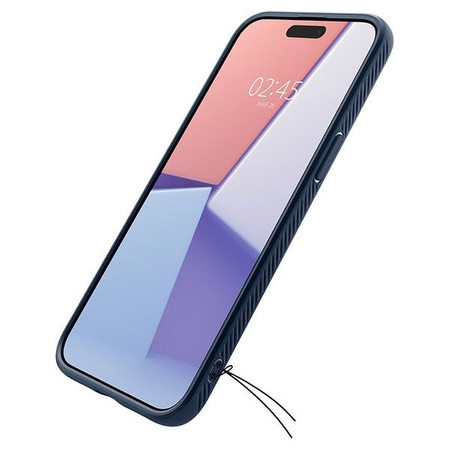 Spigen LIQUID AIR IPHONE 15 PRO MAX MARINEBLAU