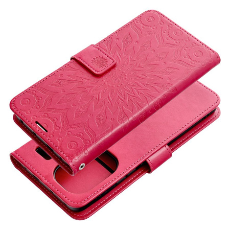 Kabura MEZZO Book do XIAOMI Redmi NOTE 13 PRO Plus 5G mandala magenta