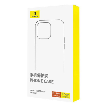 Handyhülle + Gehärtetes Glas IPHONE 14 PRO MAX Baseus Schott Series transparent