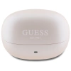 Słuchawki Bluetooth Guess Capsule Printed Logo TWS + stacja dokująca - różowe