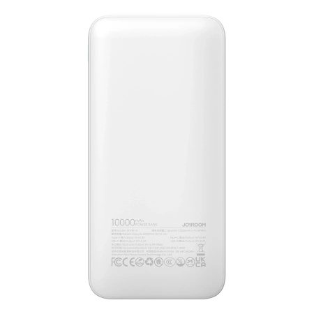 Powerbank Joyroom JR-PBF12 10000mAh 2,4A 2x USB-A 1x USB-C - weiß