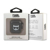 Karl Lagerfeld KLA2UCHGK AirPods cover czarny/black Glitter Choupette