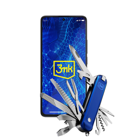 Redmi Note 13 Pro+ - 3mk HardGlass Max Lite Black