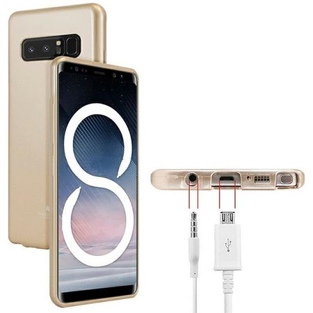 MERCURY JELLY CASE IPHONE 14 (6.1), GOLD / ZŁOTY