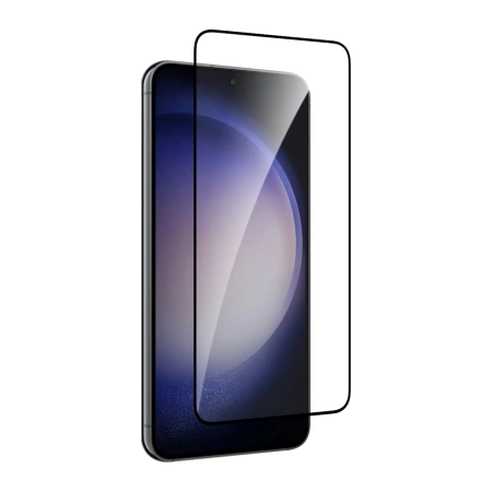 Puro Frame Tempered Glass for Samsung Galaxy S24, black / S25