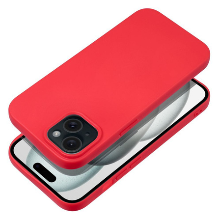 Futerał SOFT do IPHONE 15 czerwony