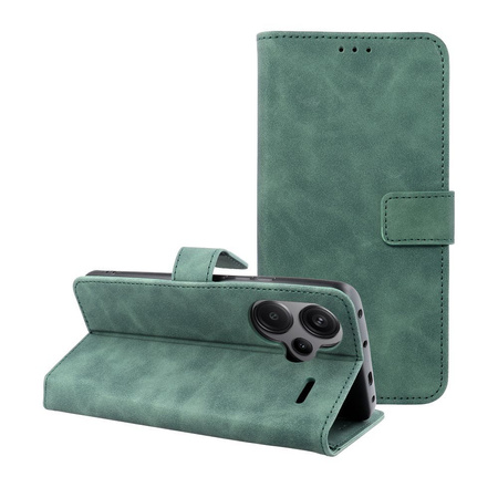 Kabura TENDER Book do XIAOMI Redmi NOTE 13 PRO Plus 5G zielony