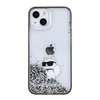 Karl Lagerfeld nakładka do iPhone 15 6,1&quot; KLHCP15SLKCNSK KARL HC LIQ. GLITTER C transparentna