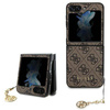 Oryginalne Etui SAMSUNG GALAXY Z FLIP 5 Guess Hardcase 4G Charms Collection (GUHCZF5GF4GBR) brązowe