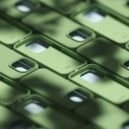 Nakładka Etteri Silicone Case do Xiaomi Redmi Note 13 4G jasnozielona