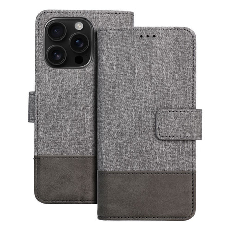 Kabura GOMMA Book do SAMSUNG S25 Edge szary