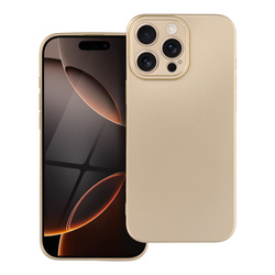 Futerał METALLIC do IPHONE 16 Pro Max złoty