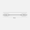 Baseus Magnetic Bracket powerbank z bezprzewodowym ładowaniem MagSafe 10000mAh 20W Overseas Edition biały (PPCX000202) + kabel USB Typ C Baseus Xiaobai Series 60W 0,5m
