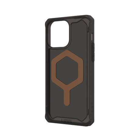 Etui UAG Plyo MagSafe do iPhone 15 Pro Max - czarno-brązowe