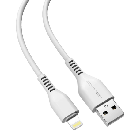 JELLICO cable KDS-32 Lightning USB 3.1A 2M White