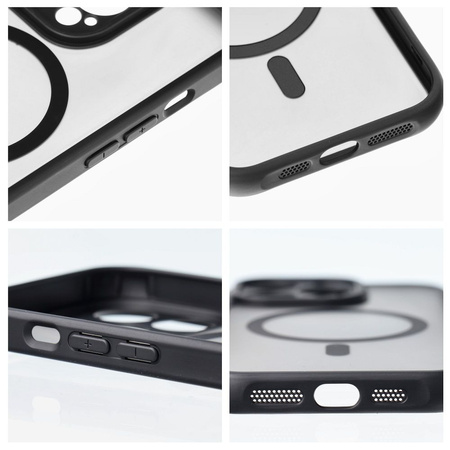 Futerał FULL MATTE MAG COVER kompatybilny z MagSafe do SAMSUNG A55 czarny